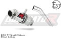 Kawasaki ZX6R 636 2003 - 2004 Motorcycle EU Approved Street Legal Muffler Auspuff Sportauspuff Silencer Echappement Silencieux Scarico Scarichi Escape Wydech Tłumik GP1 Dominator Exhaust System x