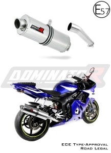 Yamaha YZF R6 1999 - 2002 Homologuotas išmetimas Duslintuvas OV