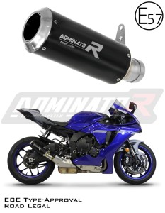 Yamaha YZF R1 1000 RN32 2015 - 2016 Homologuotas išmetimas Duslintuvas GP BLACK