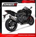 complete exhaust system with muffler DOMINATOR titanium Full System HP6 fits to YZF R1 1000 RN49 2017  2019 3