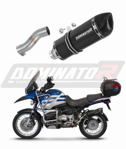 BMW R850R 2004 - 2007 išmetimo Duslintuvas HP1 BLACK + dB killer medium