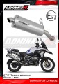 exhaust muffler DOMINATOR homologated road legal titanium P7 fits to BMW R1250GS 2018  2020
