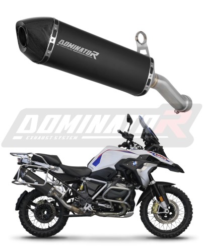 BMW R1200GS Adventure 2013 - 2018 EXHAUST Muffler Auspuff Sportauspuff Silencer Echappement Silencieux Scarico Scarichi Escape Wydech Tłumik HP7 Black Dominator  EU Approved HOMOLOGACJA Exhaust System x