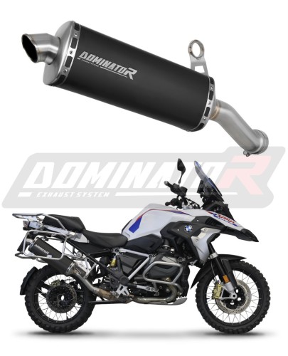 BMW R1200GS 2013 - 2018 EXHAUST Muffler Auspuff Sportauspuff Silencer Echappement Silencieux Scarico Scarichi Escape Wydech Tłumik P7 BLACK Dominator Exhaust System EU Approved HOMOLOGACJA x