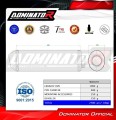 BMW S1000XR 2015-2019 EXHAUST Muffler Auspuff Sportauspuff Silencer Echappement Silencieux Scarico Scarichi Escape Wydech Tłumik OVR Dominator Exhaust System 1
