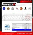 Yamaha FJR 1300 EXHAUST Muffler Auspuff Sportauspuff Silencer Echappement Silencieux Scarico Scarichi Escape Wydech Tłumik OVR Dominator Exhaust System 1
