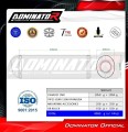 wydech tłumik DOMINATOR OVR pasujący do motocykla Suzuki GSXR 1300 Hayabusa 1999 - 2007 3