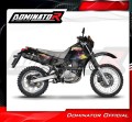 wydech tłumik DOMINATOR MX2 CZARNY pasujący do motocykla Suzuki DR 650 R / RU / S 1990 - 1995 4
