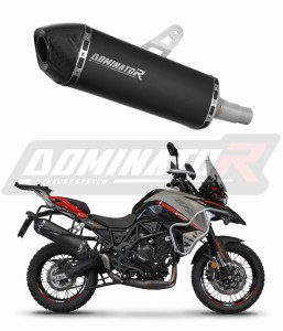 Benelli TRK 702 / TRK 702X 2023 - 2024 išmetimo sistemos Duslintuvas HP7 BLACK + dB killer