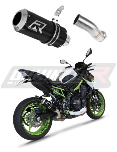 Kawasaki Z 900 A2 2020 - 2024 EU Approved EXHAUST Yamaha Muffler Auspuff Sportauspuff Silencer Echappement Silencieux Scarico Scarichi Escape Wydech Tłumik right side GP BLACK DOMINATOR x