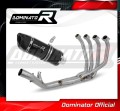 complete exhaust system with muffler DOMINATOR Full System HP6 BLACK fits to Kawasaki Z 900 A2 2020  2024 3