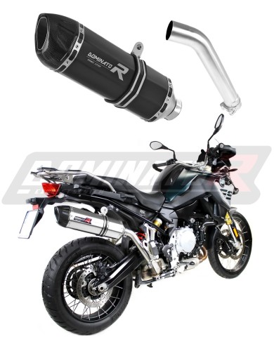 wydech tłumik DOMINATOR Homologowany CZARNY HP1 pasujący do motocykla BMW F850GS 2016 - 2020