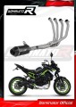 complete exhaust system with muffler DOMINATOR Full System HP3 BLACK fits to Kawasaki Z 900 2017  2019 2