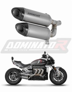 TRIUMPH ROCKET 3 GT 2019 - 2024 išmetimas Titaninis duslintuvas HP8 + dB killer