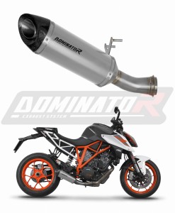 KTM 1290 SUPER Duke / R 2017 - 2019 išmetimo sistemos titaninis duslintuvas HP8 Low Level + dB killer