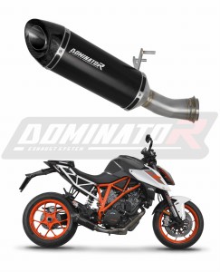 KTM 1290 SUPER Duke / R 2017 - 2019 Exhaust Silencer Muffler HP8 BLACK Low Level + dB killer