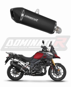 Suzuki DL 1000 V-Strom 2014 - 2016 išmetimo sistema Duslintuvas HP7 BLACK + dB killer
