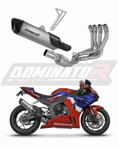 Honda CBR 1000RR-R Fireblade / SP 2020 - 2024 EX Pilna sistema Išmetimo kolektorius Titaninis duslintuvas HP6 + dB killer
