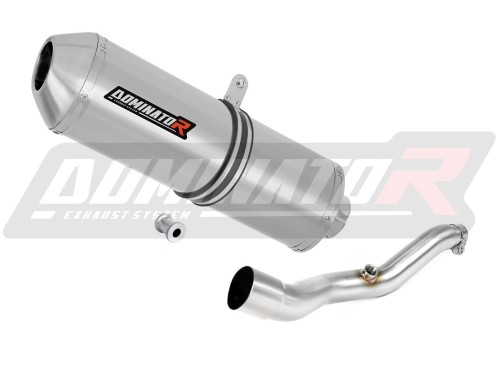 exhaust muffler DOMINATOR OVR fits to Suzuki BURGMAN 400 2007  2016