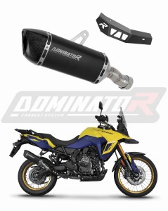 Suzuki V-Strom 800 SE / DE 2023 - 2024 išmetimo sistema Duslintuvas HP6 BLACK + dB killer