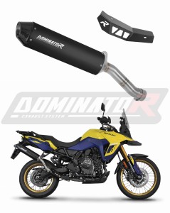 Suzuki V-Strom 800 SE / DE 2023 - 2024 išmetimas Duslintuvas MX2 BLACK + dB killer