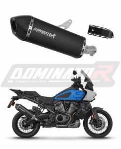 Harley Davidson PAN AMERICA 1250 2021 - 2024 išmetimo sistema Duslintuvas HP7 BLACK + dB killer