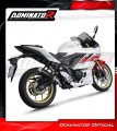 exhaust muffler DOMINATOR OV G2 BLACK fits to Yamaha YZFR3 2019  2024 5