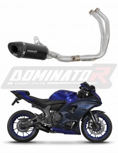 Yamaha YZF R7 2021 - 2024 Full System išmetimo sistema Duslintuvas HP8 BLACK + dB killer