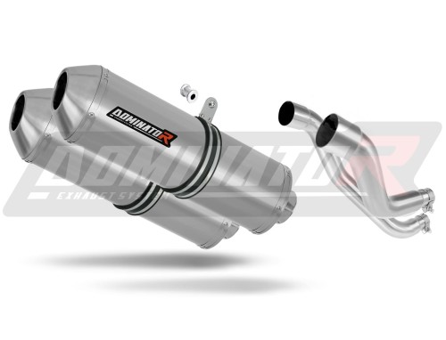 exhaust muffler DOMINATOR OVR fits to Aprilia Pegaso 650 Strada 2007  2010