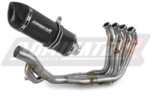 BMW S1000R 2017 - 2020  Full Exhaust System Collector Silencer HP1 BLACK + dB killer medium