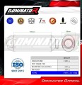 Yamaha Tenere 700 2021 - 2024 EXHAUST Muffler Auspuff Sportauspuff Silencer Echappement Silencieux Scarico Scarichi Escape Wydech Tłumik MX2 DOMINATOR 4