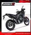 wydech tłumik DOMINATOR MX2 CZARNY pasujący do motocykla Yamaha Tenere 700 2019 - 2020 4