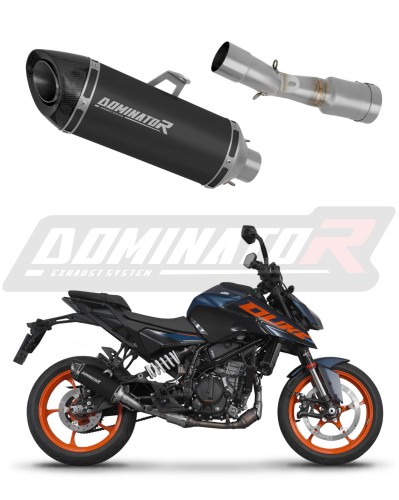 KTM 125 Duke 2024 EXHAUST Muffler Auspuff Sportauspuff Silencer Echappement Silencieux Scarico Scarichi Escape Wydech Tłumik HP8 BLACK Dominator Exhaust System x