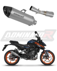 KTM 390 Duke 2024 išmetimas Duslintuvas titaninis HP8 + dB killer