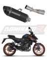 KTM 250 Duke 2024 EXHAUST Muffler Auspuff Sportauspuff Silencer Echappement Silencieux Scarico Scarichi Escape Wydech Tłumik HP8 BLACK Dominator Exhaust System x