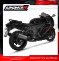complete exhaust system with muffler DOMINATOR Full System titanium HP6 fits to Suzuki GSX 1300 R Hayabusa 2021  2024 3