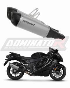 Suzuki GSX 1300 R Hayabusa 2021 - 2026 išmetimas Titaninis duslintuvas HP6 + dB killer