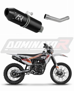Kayo K5 300 Enduro 2024 - 2025 išmetimo sistema duslintuvas MX2 BLACK + dB killer