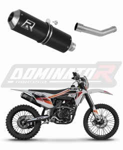 Kayo K5 300 Enduro 2024 - 2025 išmetimo sistema duslintuvas MX BLACK + dB killer