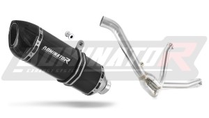 Suzuki DL 650 V Strom 2007 - 2011 Exhaust Silencer Muffler HP1 BLACK + dB killer