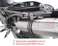 wydech tłumik DOMINATOR HP1 CZARNY pasujący do motocykla Aprilia SMV DORSODURO 750 2008 - 2016 4