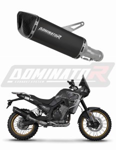 Kove 800 X Pro Adventure 2023 - 2026 Exhaust Silencer Muffler HP6 BLACK + dB killer
