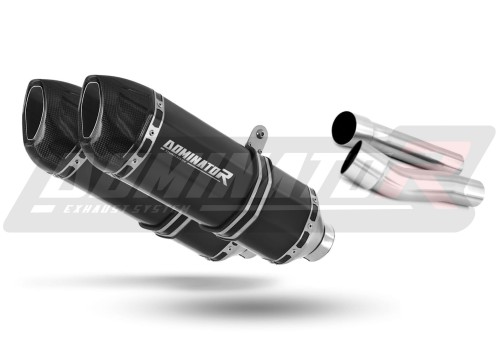 MONSTER 1000 EXHAUST Ducati Muffler Auspuff Sportauspuff Silencer Echappement Silencieux Scarico Scarichi Escape Wydech Tłumik HP1 BLACK 2003 - 2005 Dominator  x