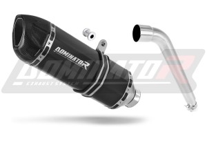 Honda XL 125 V VARADERO 2001 - 2006 Exhaust Silencer Muffler HP1 BLACK + dB killer