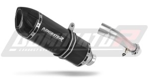 Honda CBR 500 R 2013 - 2015 išmetimo sistema duslintuvas HP1 BLACK + dB killer