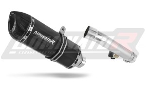 Honda CBR 600 F2 / F3 1991 - 1998 išmetimo sistema duslintuvas HP1 BLACK + dB killer