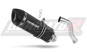 Honda XL 700 V TRANSALP 2008 - 2014 išmetimo sistema duslintuvas HP1 BLACK + dB killer