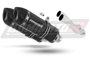 Honda CB 750 SEVEN FIFTY 1992 - 2003 išmetimo sistema duslintuvas HP1 BLACK + dB killer