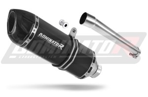 Honda XRV 750 AFRICA TWIN 1996 - 2003 RD07A Exhaust Silencer Muffler HP1 BLACK + dB killer