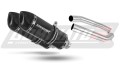 VTR 1000 SP2 EXHAUST Honda Muffler Auspuff Sportauspuff Silencer Echappement Silencieux Scarico Scarichi Escape Wydech Tłumik Carbon Tip HP1 BLACK 2002 - 2006 Dominator  x